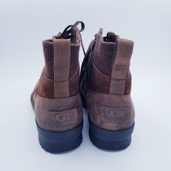 UGG Cayli Waterproof Ankle Boots - Brown - size 7.5 - Picture 6 of 14